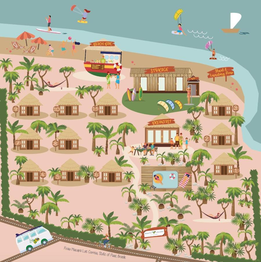 Beekite Wind Village Luis Correia Exterior foto